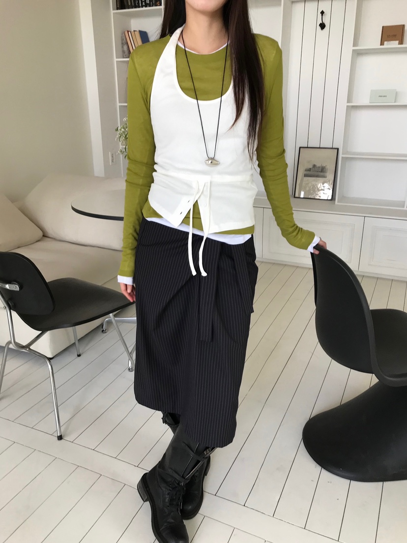 ESCHER東大門㊣實拍女士新款25秋冬人氣推薦時尚休閑長袖T恤ESCHER長袖T恤