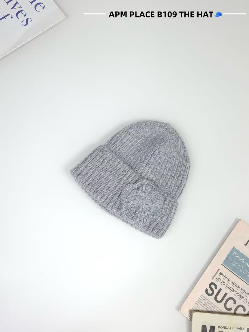 THE HAT-P韓國直郵㊣女士新品休閑時尚推薦熱賣人氣帽子羅紋THE HAT帽子圖色5