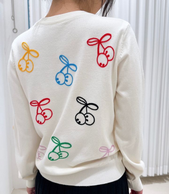 BLING BLING-S東大門㊣直郵女士新款推薦職業時尚針織衫刺繡BLING BLING-S針織衫