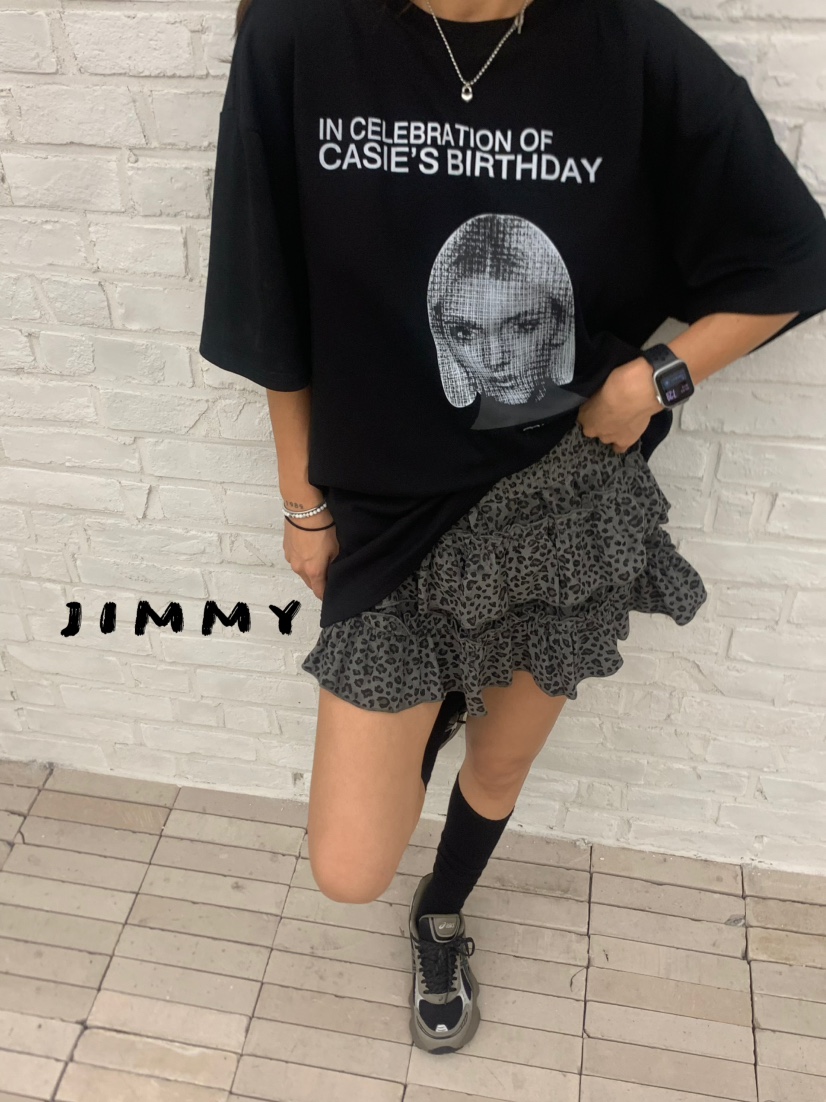 JIMMY韓國直郵㊣女士新款25秋冬休閑推薦職業熱賣真品時尚T恤JIMMY/REMAKET恤