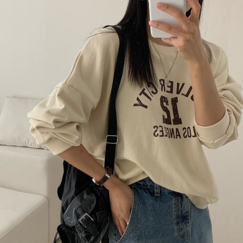 HELLO JINI東大門㊣直郵女裝新款推薦真品熱賣25秋冬人氣衛衣HELLO JINI衛衣