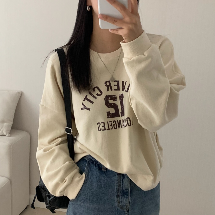 HELLO JINI東大門㊣直郵女裝新款推薦真品熱賣25秋冬人氣衛衣HELLO JINI衛衣