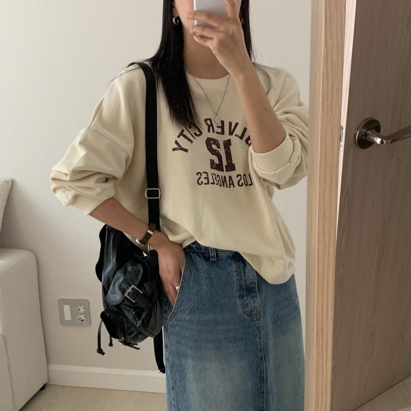 HELLO JINI東大門㊣直郵女裝新款推薦真品熱賣25秋冬人氣衛衣HELLO JINI衛衣