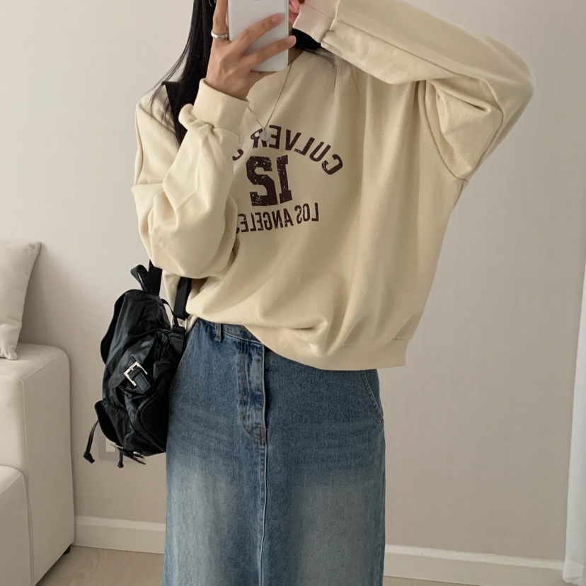 HELLO JINI東大門㊣直郵女裝新款推薦真品熱賣25秋冬人氣衛衣HELLO JINI衛衣