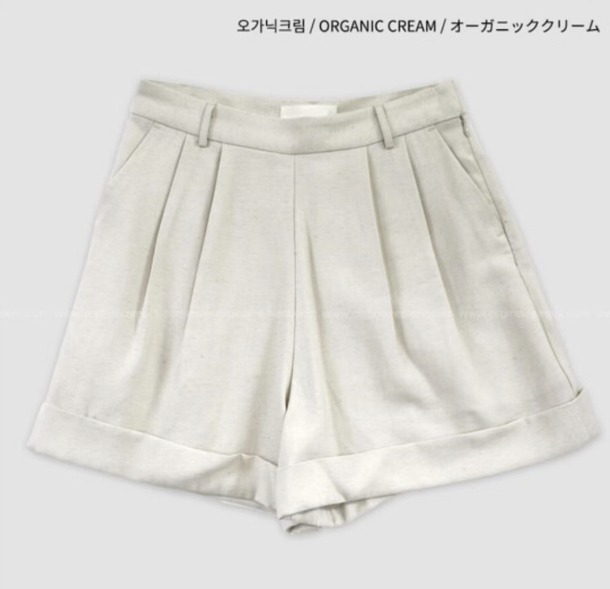 DE ONDO韓國代購㊣女裝新款25秋冬推薦真品時尚休閑熱賣短褲DE ONDO短褲圖色3