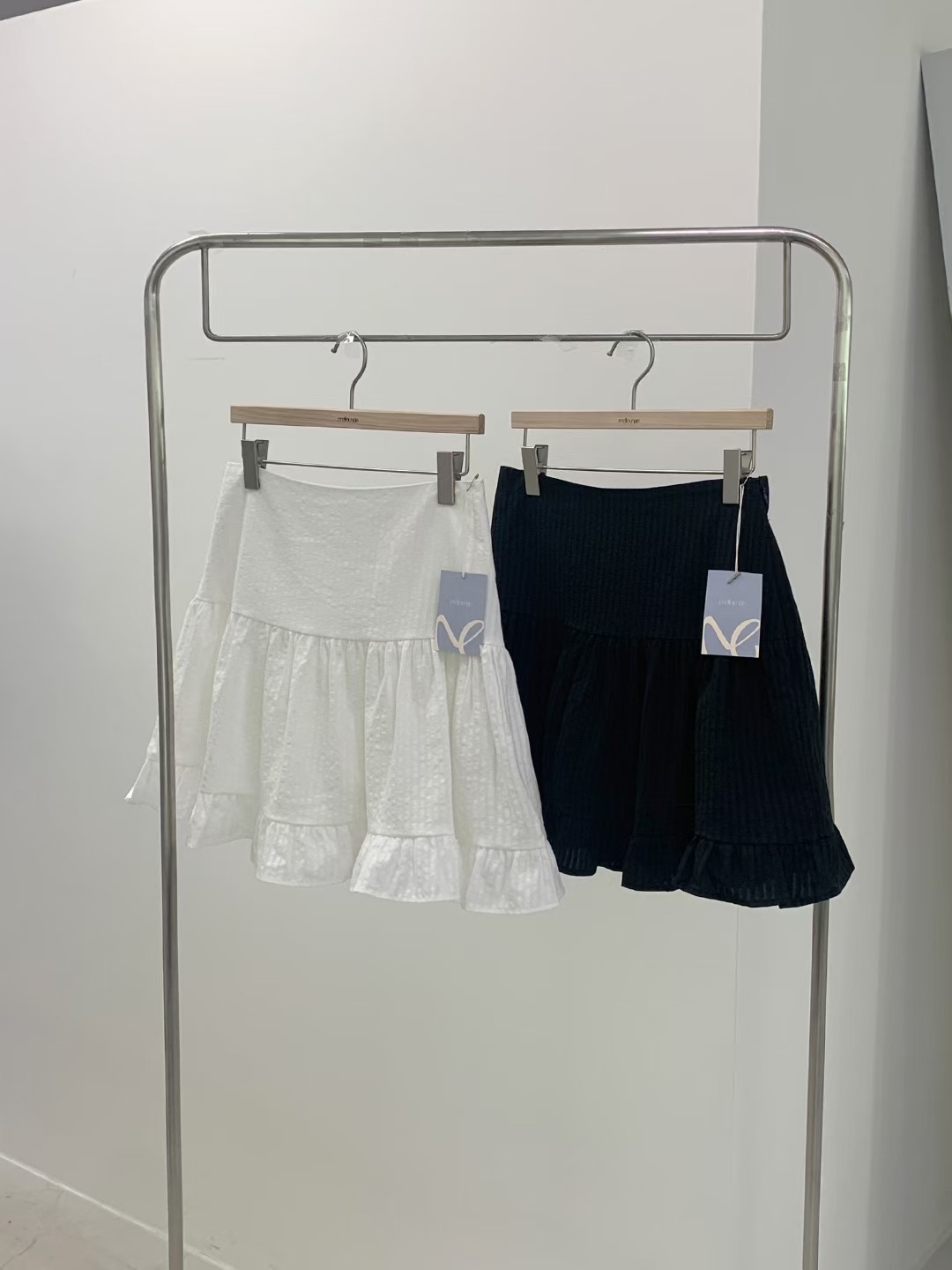 MELLOUNGE-멜라운지-T東大門㊣實拍女士新品職業25秋冬短裙MELLOUNGE-T短裙