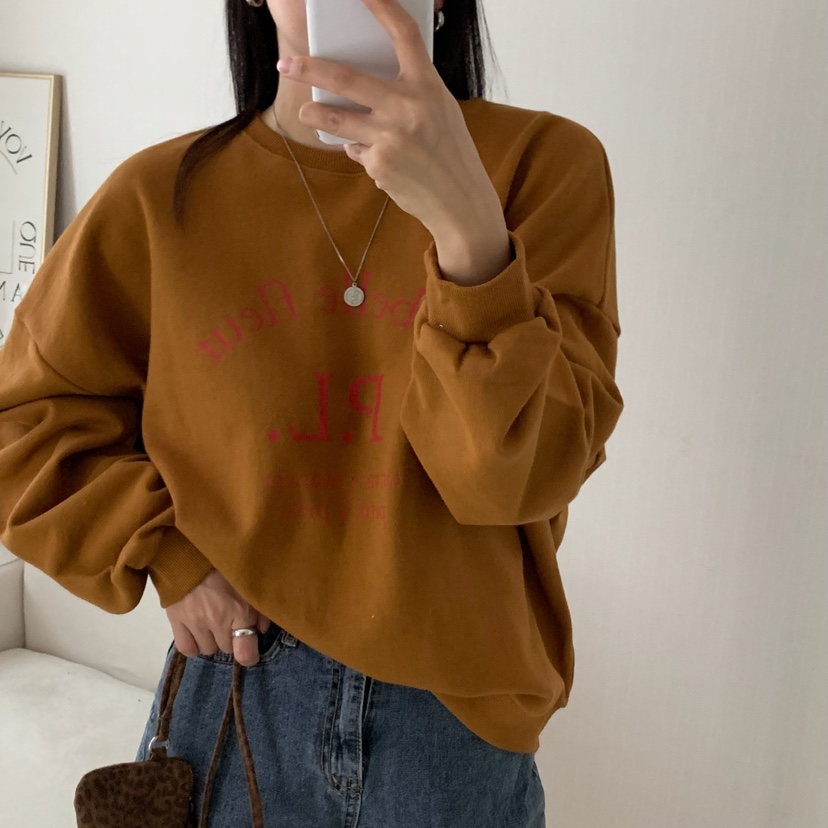 HELLO JINI東大門㊣直郵女裝新款25秋冬熱賣時尚休閑推薦衛衣HELLO JINI衛衣