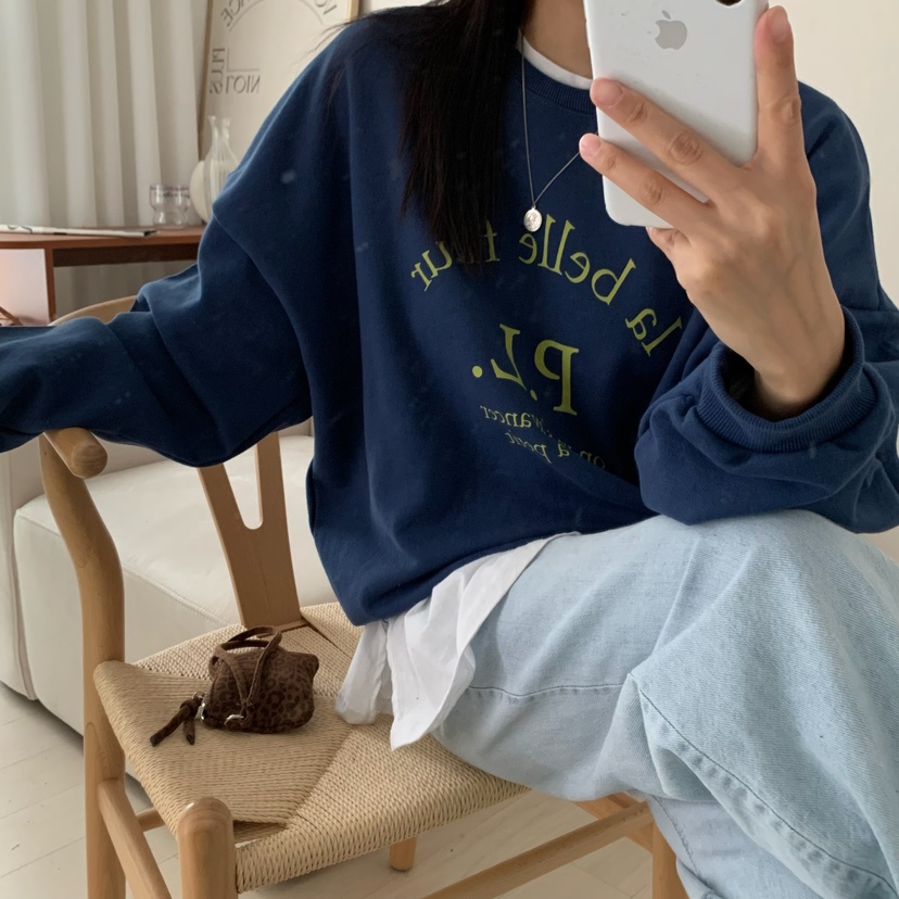 HELLO JINI東大門㊣直郵女裝新款25秋冬熱賣時尚休閑推薦衛衣HELLO JINI衛衣