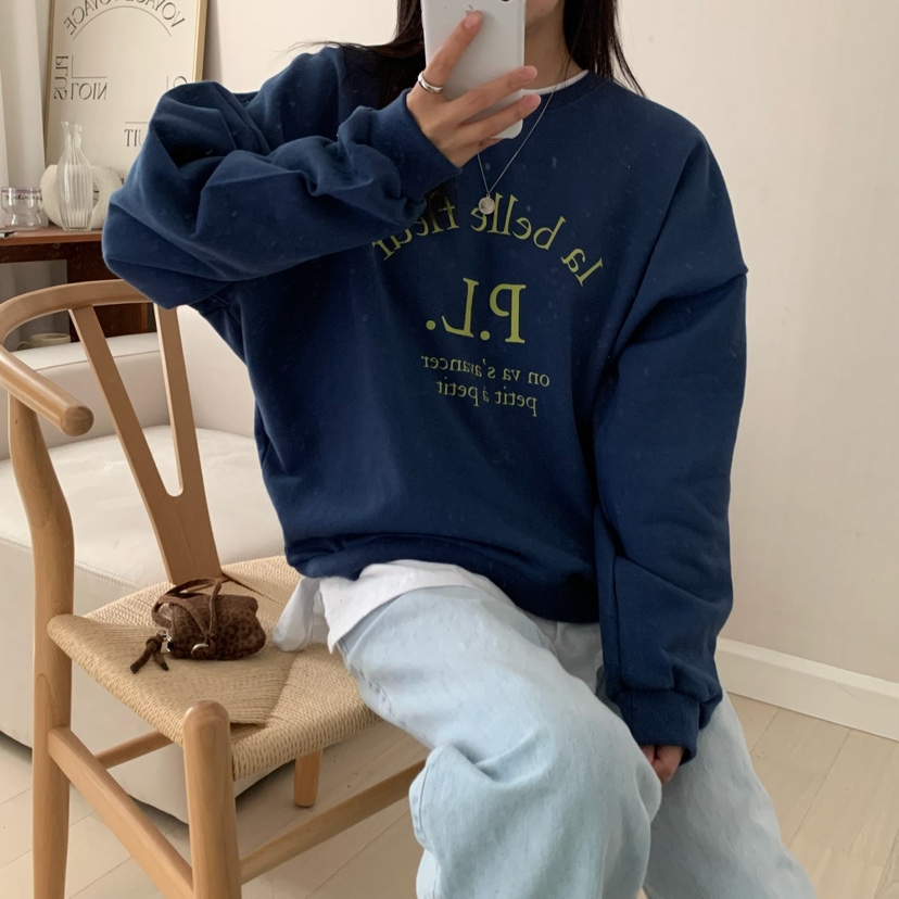 HELLO JINI東大門㊣直郵女裝新款25秋冬熱賣時尚休閑推薦衛衣HELLO JINI衛衣