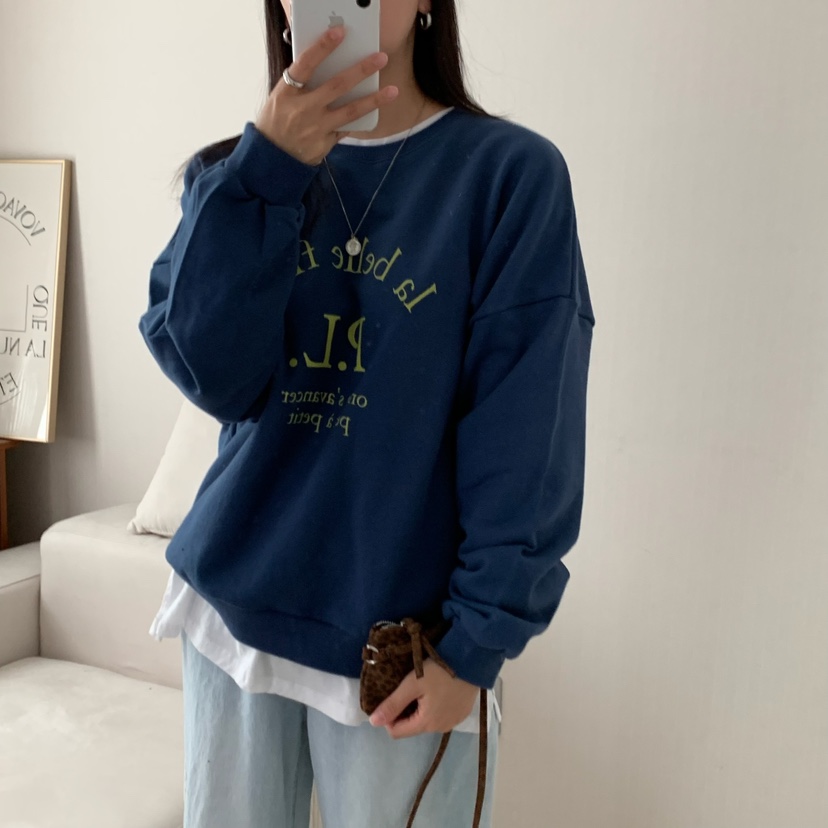 HELLO JINI東大門㊣直郵女裝新款25秋冬熱賣時尚休閑推薦衛衣HELLO JINI衛衣