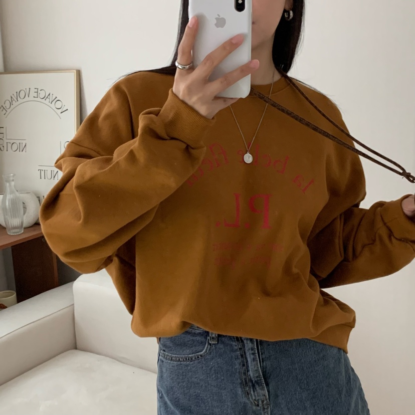 FROMJINI韓國直郵㊣女士新品職業真品人氣熱賣休閑時尚衛衣FROMJINI衛衣