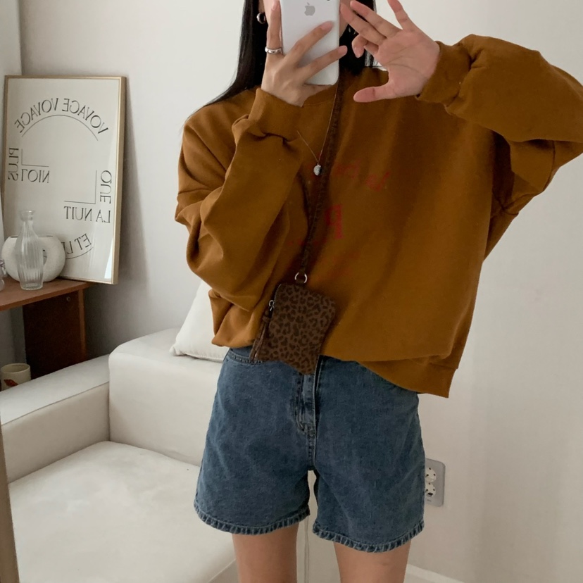 FROMJINI韓國直郵㊣女士新品職業真品人氣熱賣休閑時尚衛衣FROMJINI衛衣
