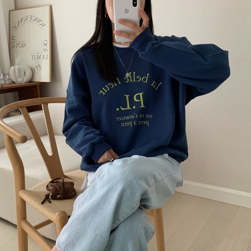 FROMJINI韓國直郵㊣女士新品職業真品人氣熱賣休閑時尚衛衣FROMJINI衛衣