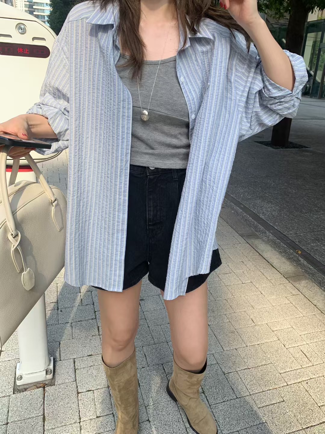 MELLOUNGE-멜라운지-T東大門㊣直郵女士新款真品襯衫蕾絲衫MELLOUNGE-T襯衫/蕾絲衫