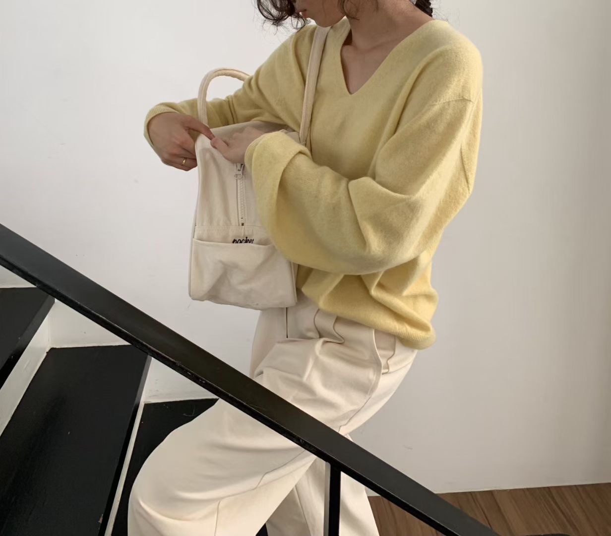DE ONDO韓國代購㊣女士新品熱賣時尚真品休閑人氣針織衫羊絨DE ONDO針織衫