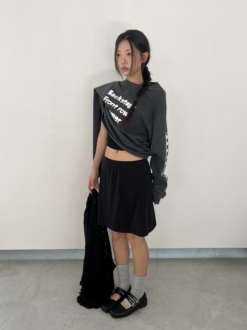 SUNDER MARKET韓國直郵㊣女士新品休閑職業推薦半身裙中短裙SUNDER MARKET半身裙/中短裙