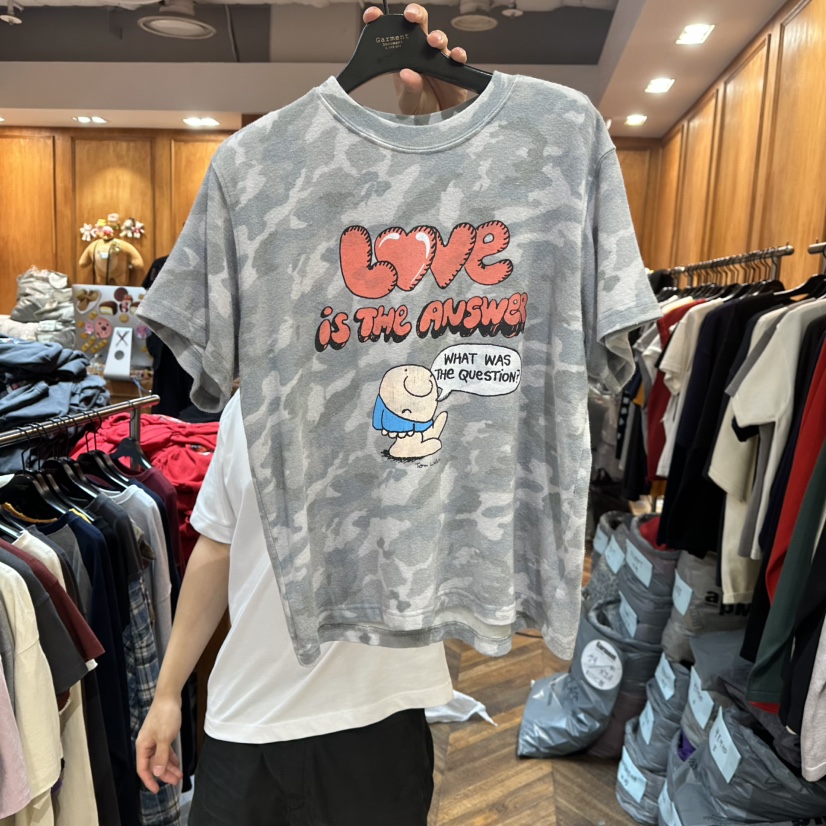 GARMENT-P韓國直郵㊣女裝新款人氣真品職業休閑熱賣T恤迷彩GARMENTT恤