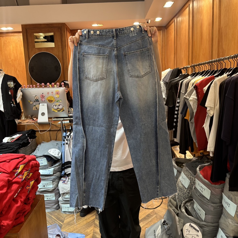 GARMENT-P東大門㊣代購女士新款職業25秋冬人氣真品牛仔褲GARMENT牛仔褲