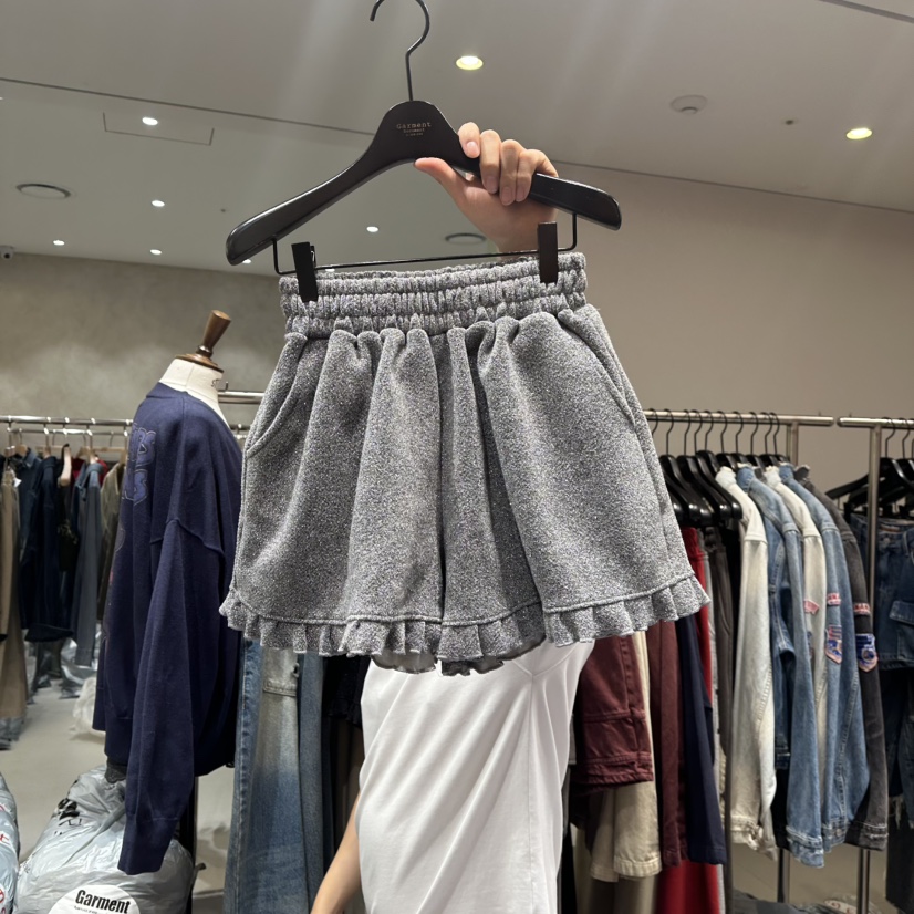 GARMENT-P韓國直郵㊣女士新款職業真品25秋冬熱賣時尚短褲GARMENT短褲圖色1