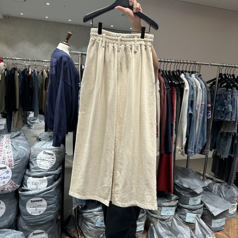 GARMENT-P東大門㊣實拍女士新品25秋冬人氣時尚推薦長裙腰帶GARMENT長裙