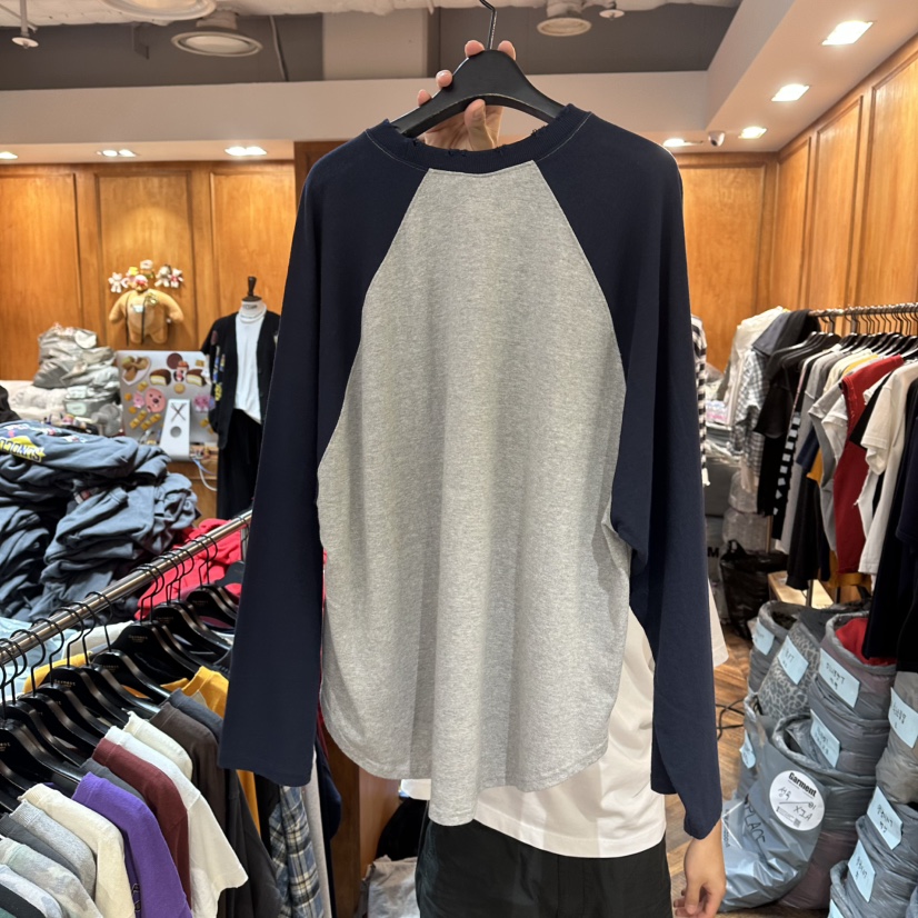 GARMENT-P韓國直郵㊣女士新品時尚真品熱賣人氣休閑長袖T恤GARMENT長袖T恤