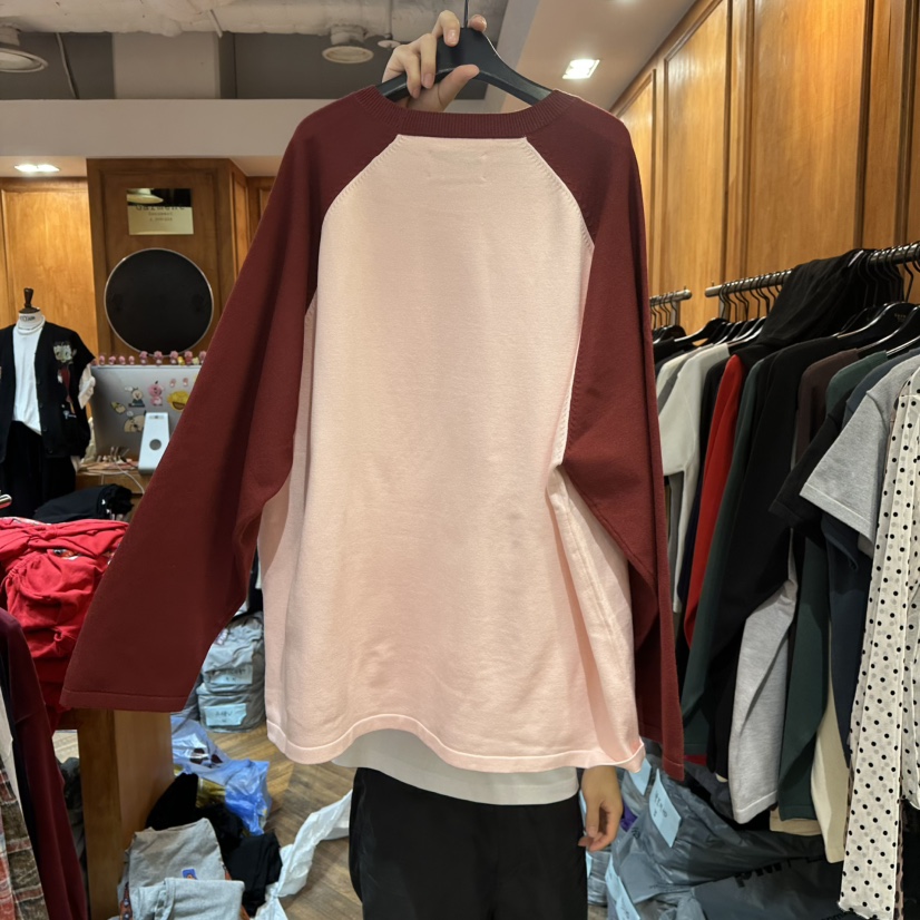 GARMENT-P東大門㊣實拍女裝新款人氣25秋冬熱賣真品長袖T恤GARMENT長袖T恤
