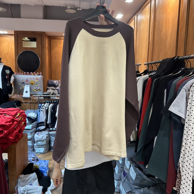 GARMENT-P東大門㊣實拍女裝新款人氣25秋冬熱賣真品長袖T恤GARMENT長袖T恤圖色3