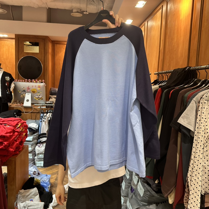 GARMENT-P東大門㊣實拍女裝新款人氣25秋冬熱賣真品長袖T恤GARMENT長袖T恤圖色4