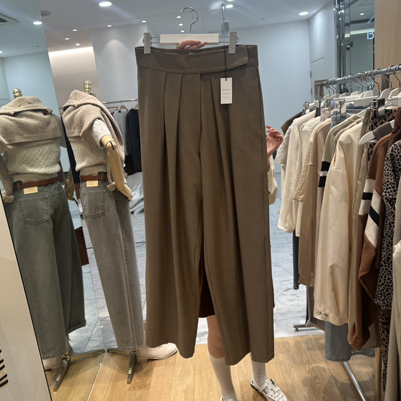 ZIPPER東大門㊣實拍女士新品人氣熱賣25秋冬時尚職業休閑褲ZIPPER休閑褲圖色1