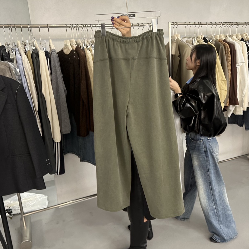 DOUBLE STANDARD/LE SMOKING/MAISONSTAFF韓國代購㊣女士新品熱賣休閑褲MAISONSTAFF休閑褲