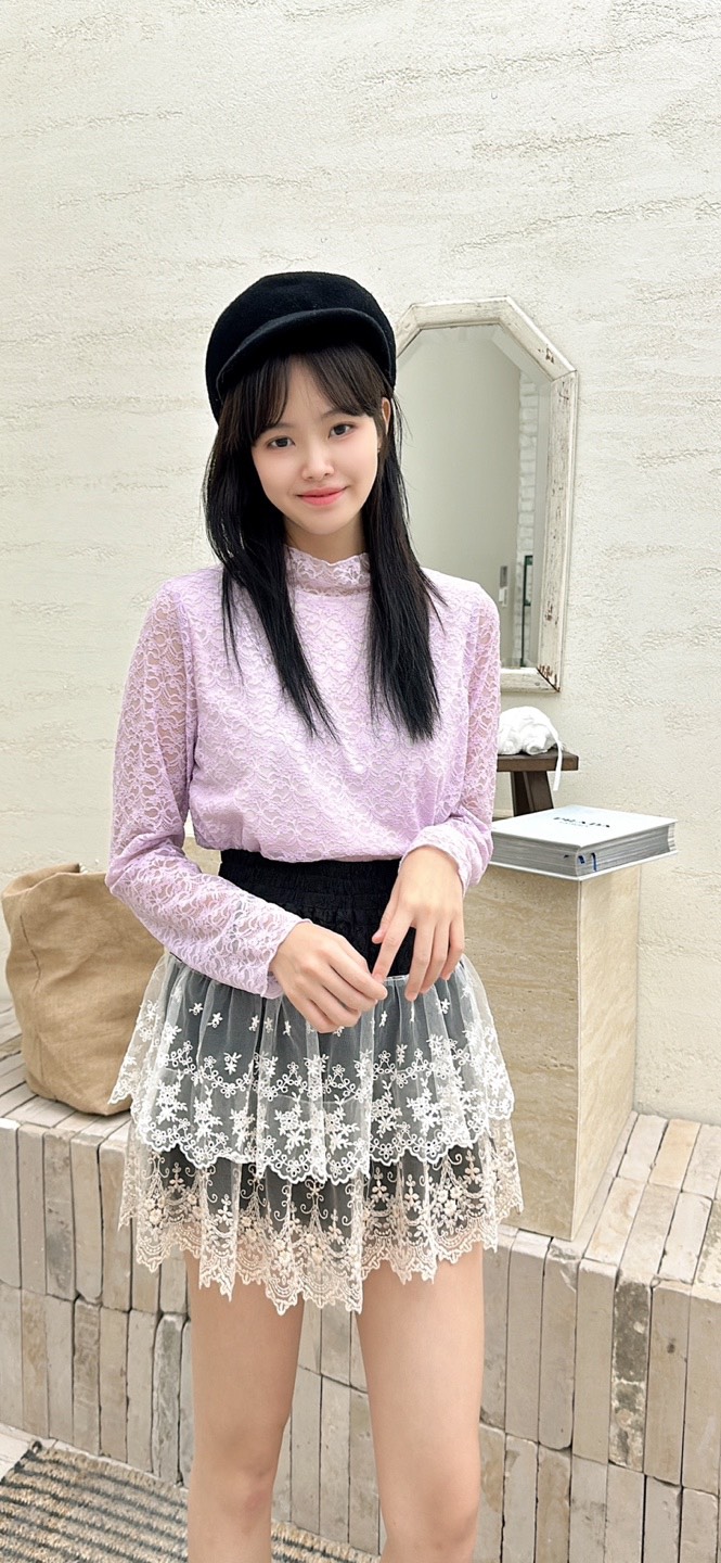 YARD韓國代購㊣女士新品真品人氣25秋冬時尚熱賣襯衫蕾絲衫YARD襯衫/蕾絲衫