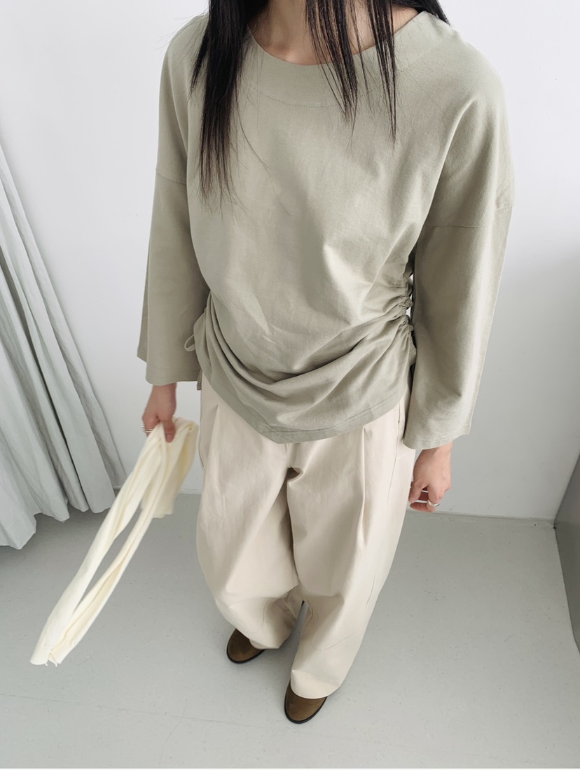 2BOTTLE韓國直郵㊣女裝新款時尚人氣休閑熱賣推薦真品長袖T恤2BOTTLE長袖T恤