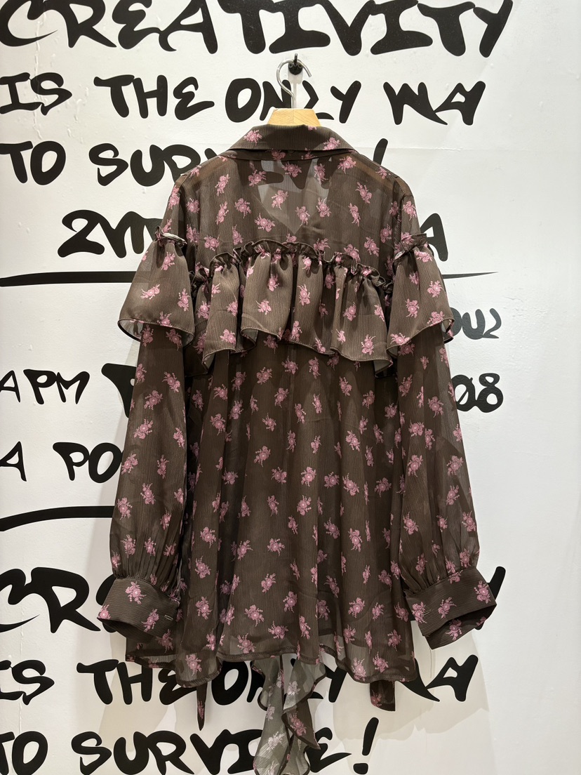 2ND K東大門㊣直郵女士新品25秋冬熱賣時尚真品襯衫蕾絲衫2ND K襯衫/蕾絲衫