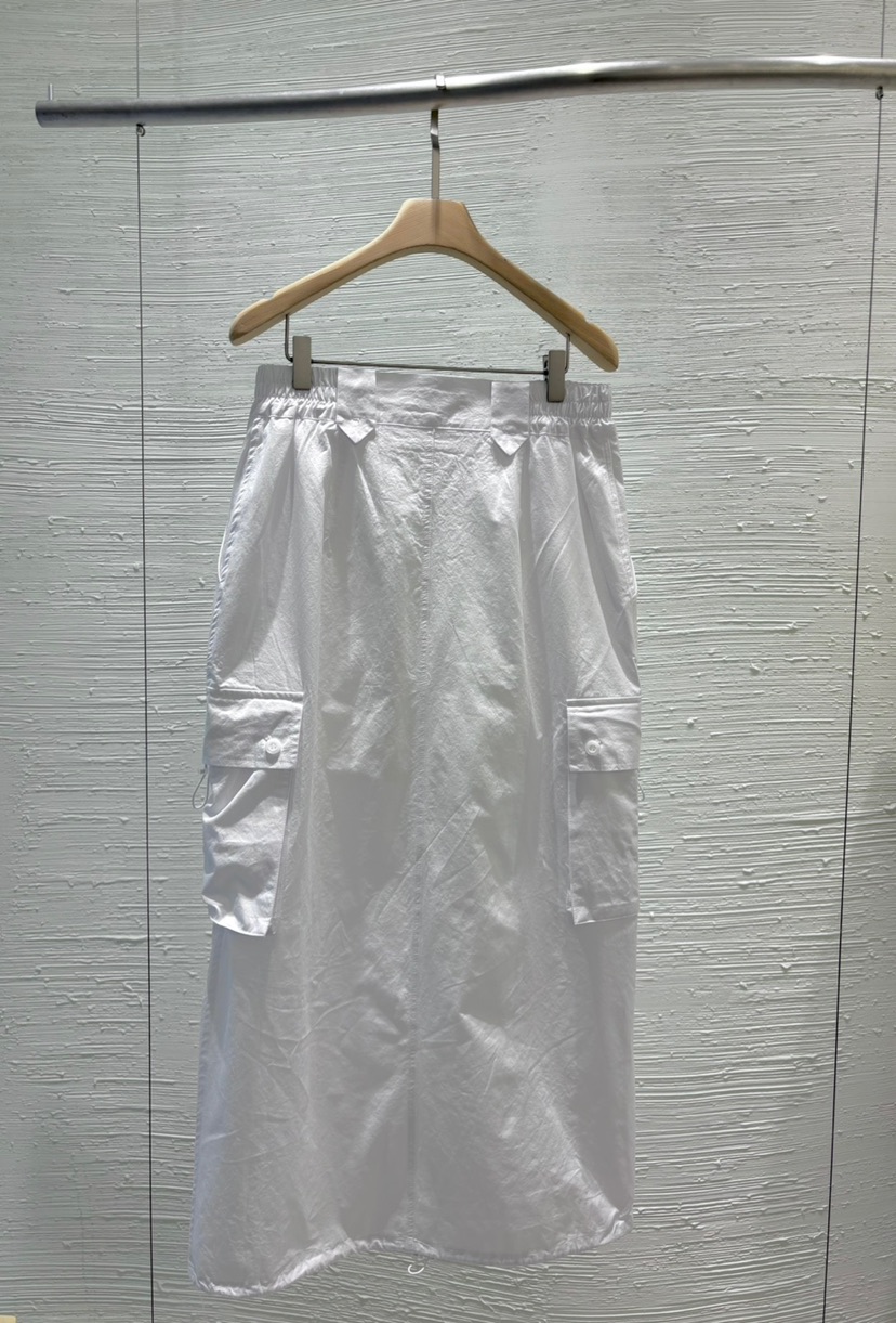 2BOTTLE東大門㊣實拍女士新款25秋冬真品職業休閑時尚長裙工裝2BOTTLE長裙