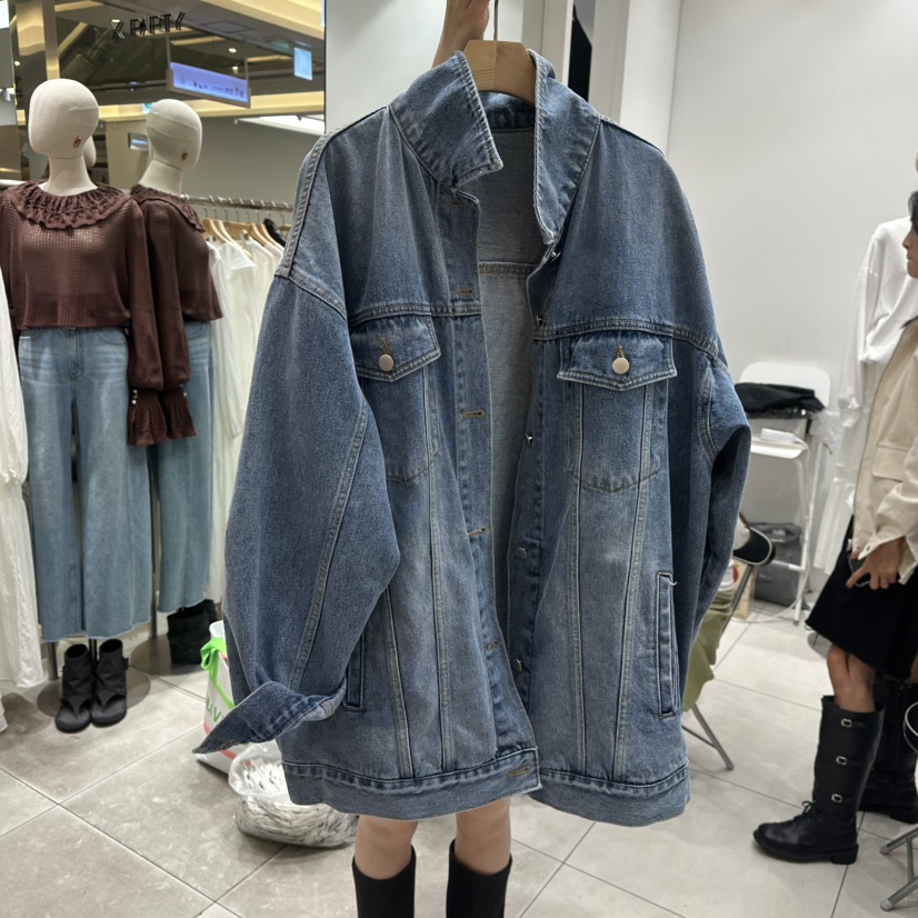 XPARTY韓國代購㊣女裝新款25秋冬真品職業推薦熱賣時尚夾克XPARTY夾克圖色1