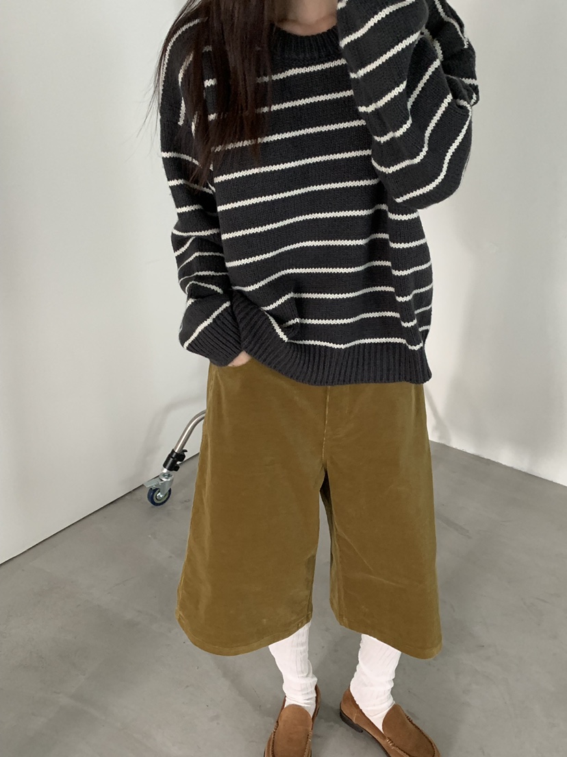 RIVER RAIN東大門㊣實拍女士新款熱賣職業時尚推薦短褲燈芯絨RIVER RAIN短褲