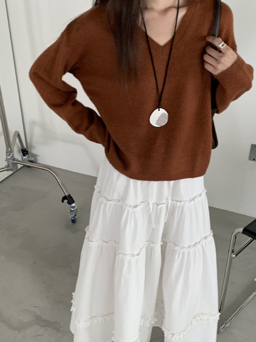 RIVER RAIN東大門㊣代購女裝新品熱賣休閑真品人氣25秋冬針織衫RIVER RAIN針織衫