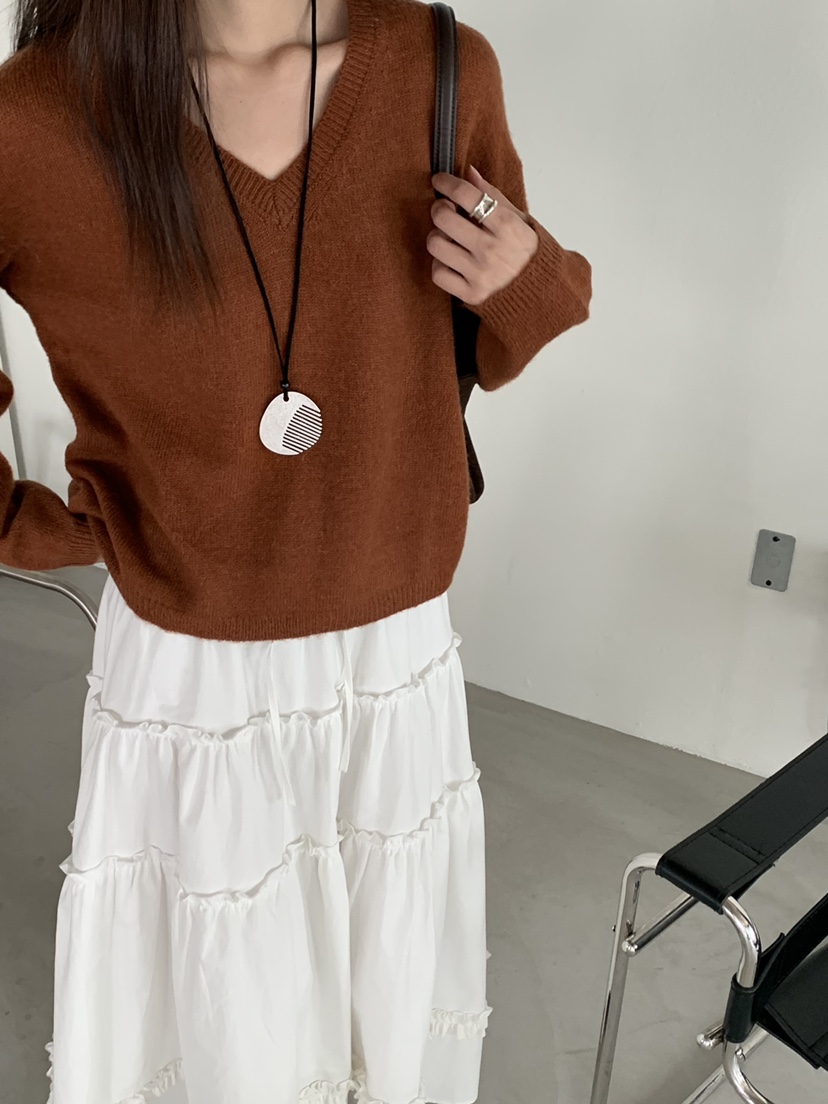 RIVER RAIN東大門㊣代購女裝新品熱賣休閑真品人氣25秋冬針織衫RIVER RAIN針織衫