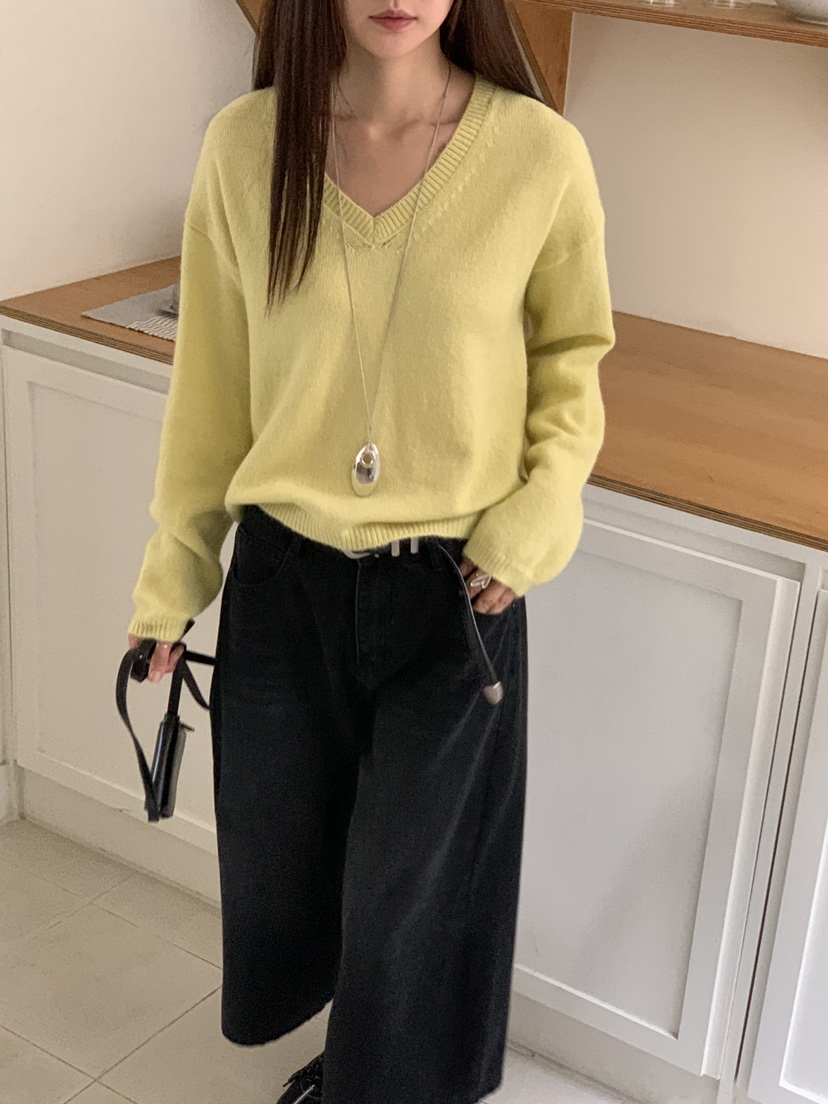 RIVER RAIN東大門㊣代購女裝新品熱賣休閑真品人氣25秋冬針織衫RIVER RAIN針織衫