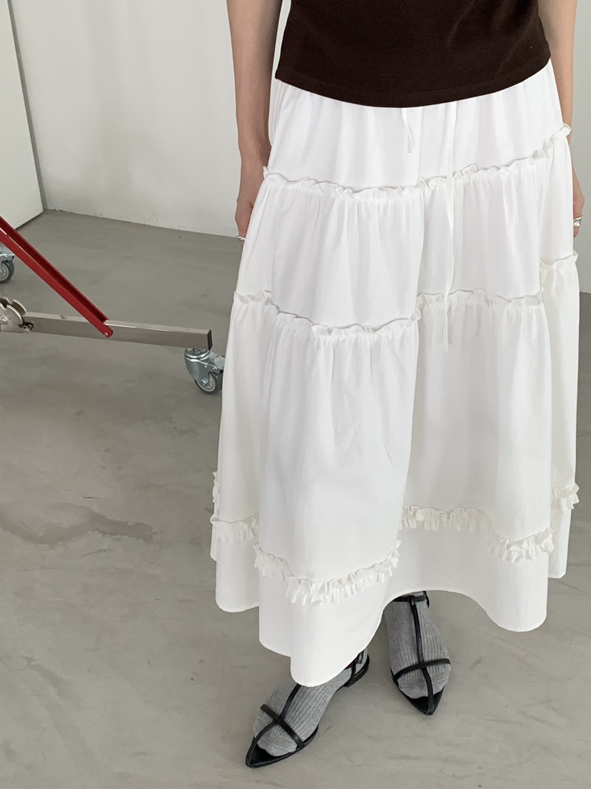 RIVER RAIN韓國直郵㊣女士新品真品人氣時尚25秋冬推薦長裙RIVER RAIN長裙