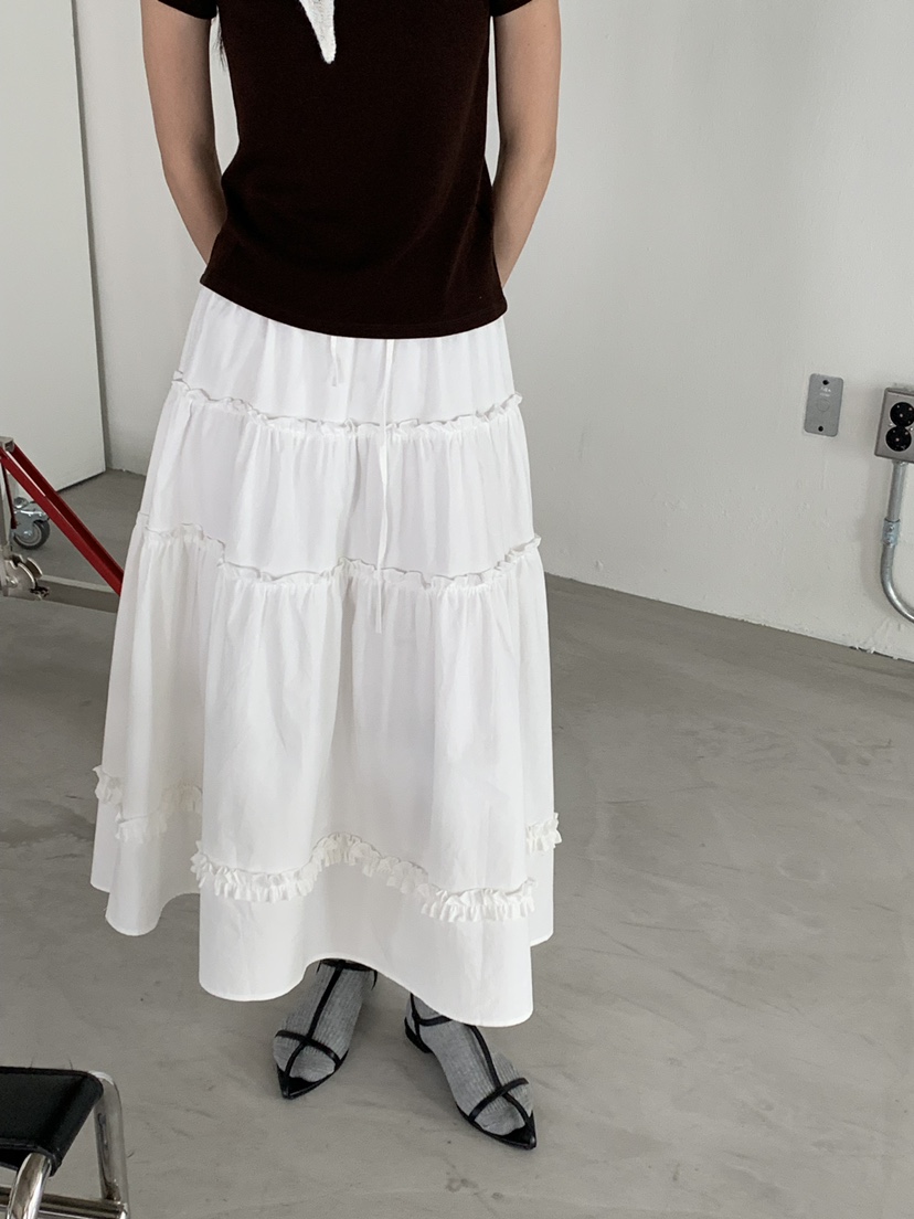 RIVER RAIN韓國直郵㊣女士新品真品人氣時尚25秋冬推薦長裙RIVER RAIN長裙