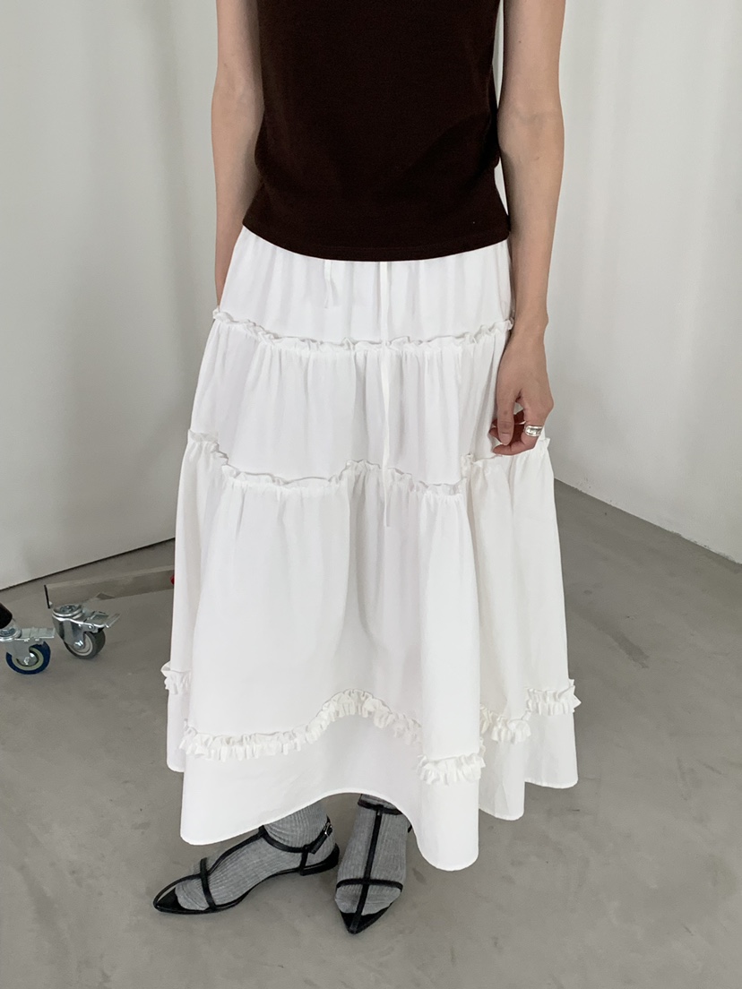 RIVER RAIN韓國直郵㊣女士新品真品人氣時尚25秋冬推薦長裙RIVER RAIN長裙