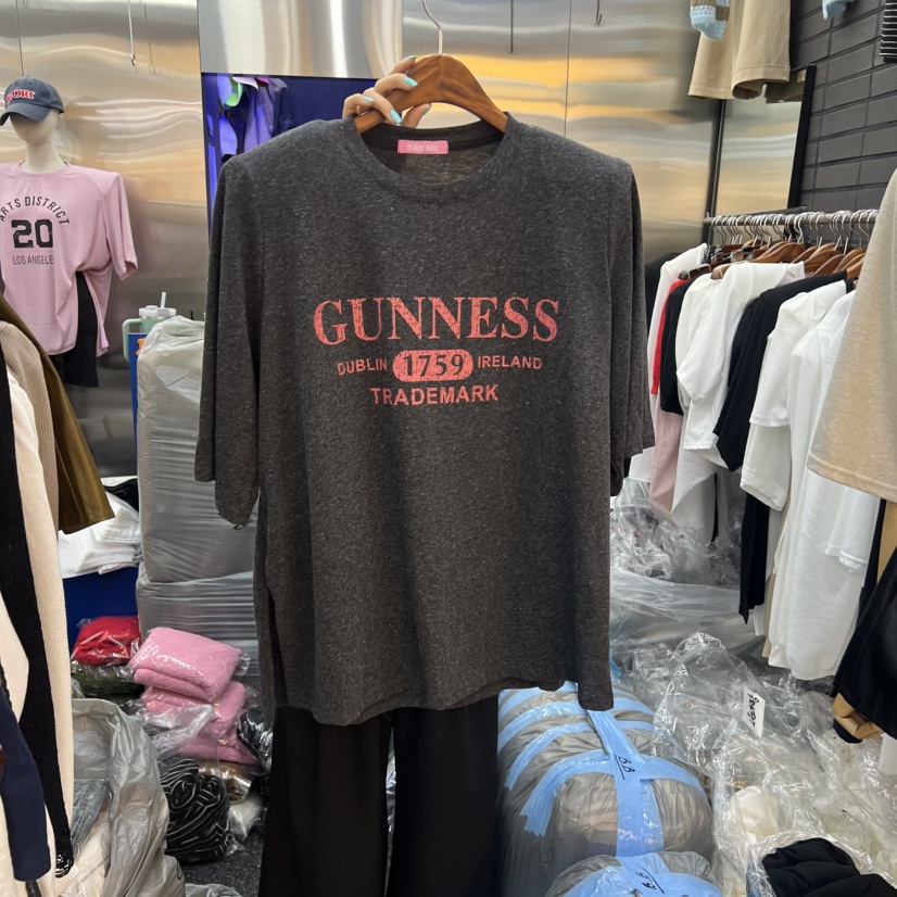 BLACK BABI韓國代購㊣女裝新品熱賣時尚真品休閑人氣職業T恤BLACK BABIT恤圖色1