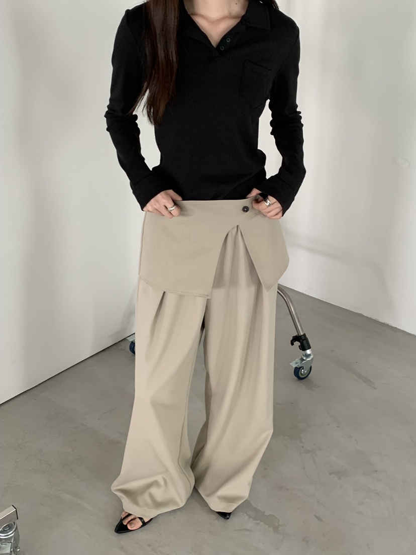 RIVER RAIN韓國代購㊣女裝新品人氣推薦職業時尚真品長袖T恤RIVER RAIN長袖T恤