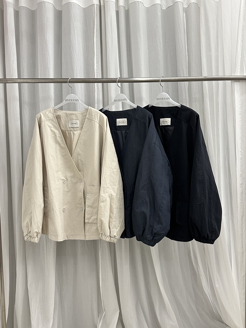 RIVER RAIN東大門㊣實拍女裝新品熱賣休閑推薦25秋冬真品夾克RIVER RAIN夾克