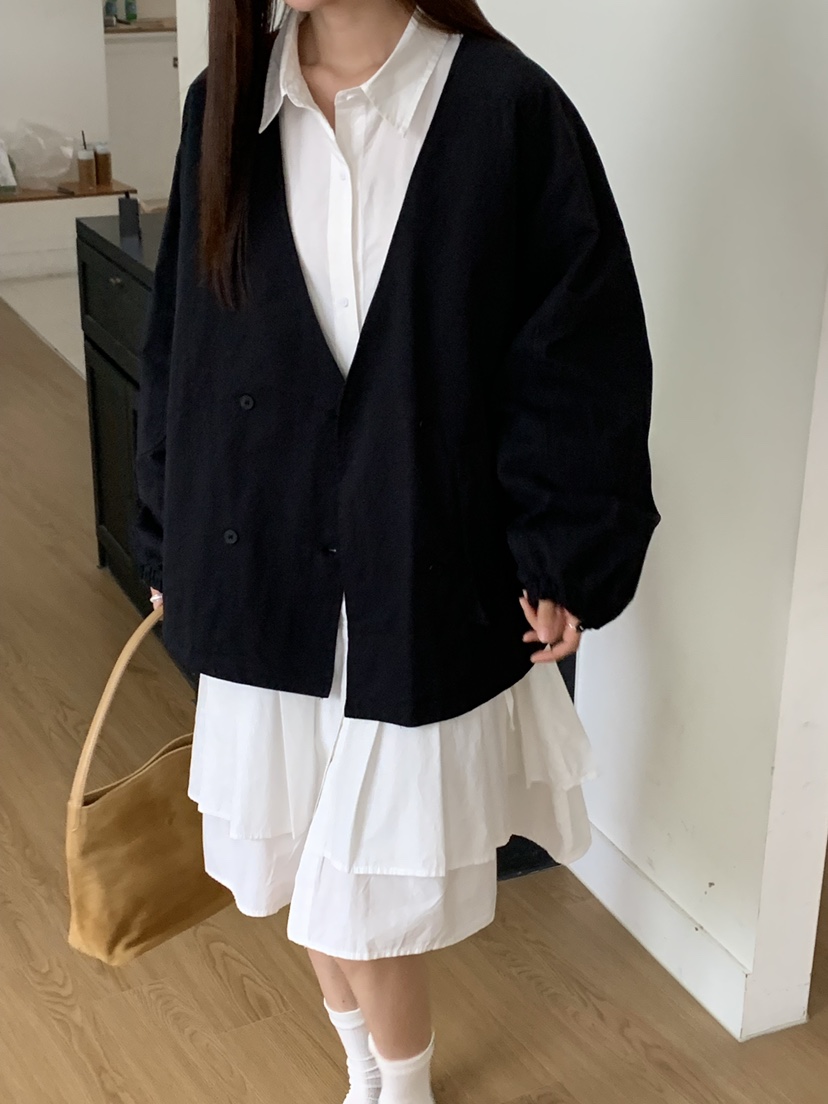 RIVER RAIN東大門㊣實拍女裝新品熱賣休閑推薦25秋冬真品夾克RIVER RAIN夾克