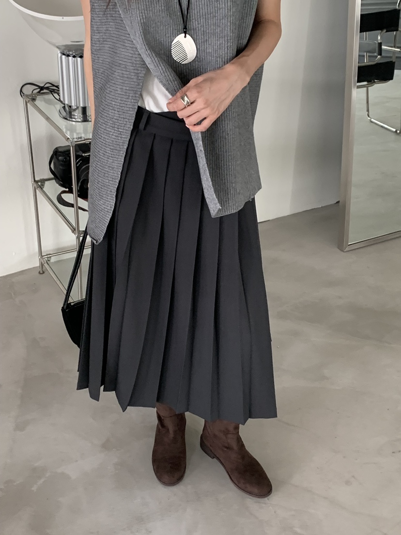 RIVER RAIN東大門㊣實拍女士新品職業25秋冬休閑人氣真品長裙RIVER RAIN長裙