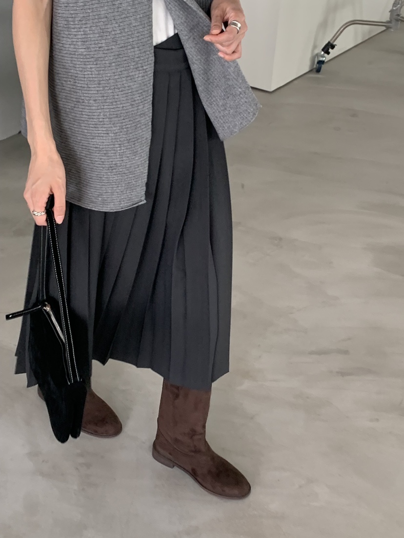 RIVER RAIN東大門㊣實拍女士新品職業25秋冬休閑人氣真品長裙RIVER RAIN長裙