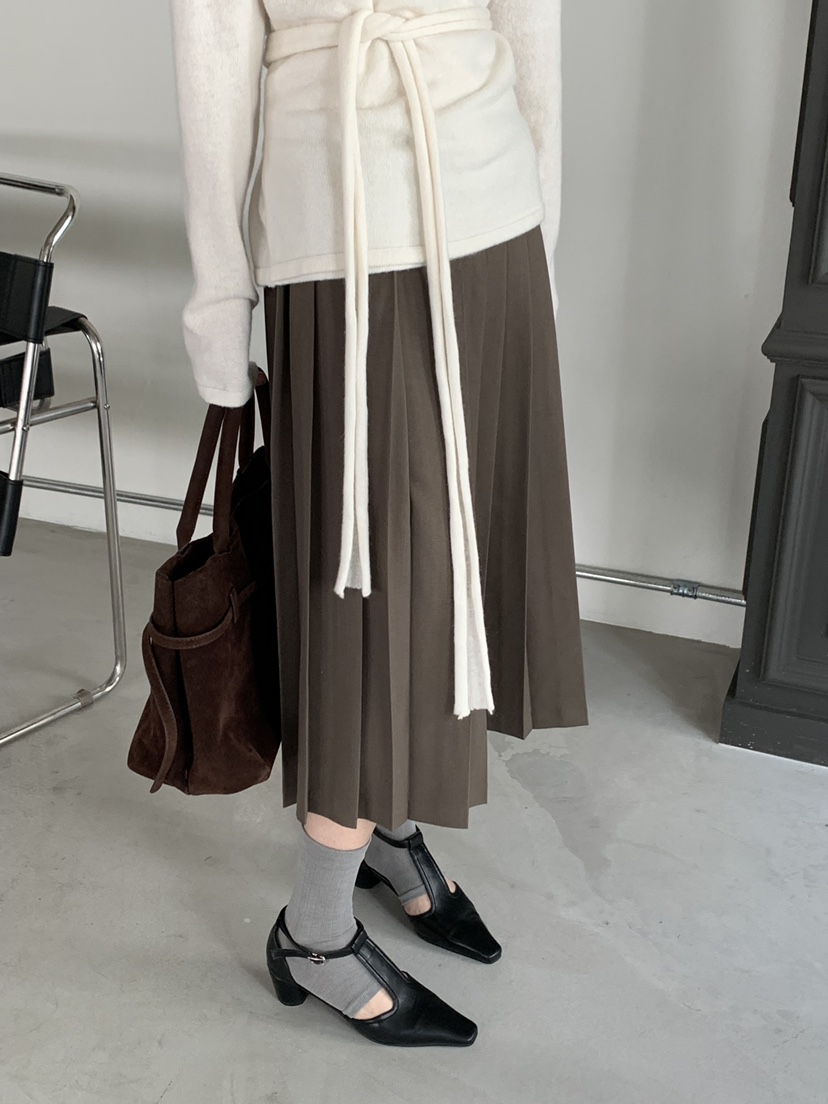 RIVER RAIN東大門㊣實拍女士新品職業25秋冬休閑人氣真品長裙RIVER RAIN長裙