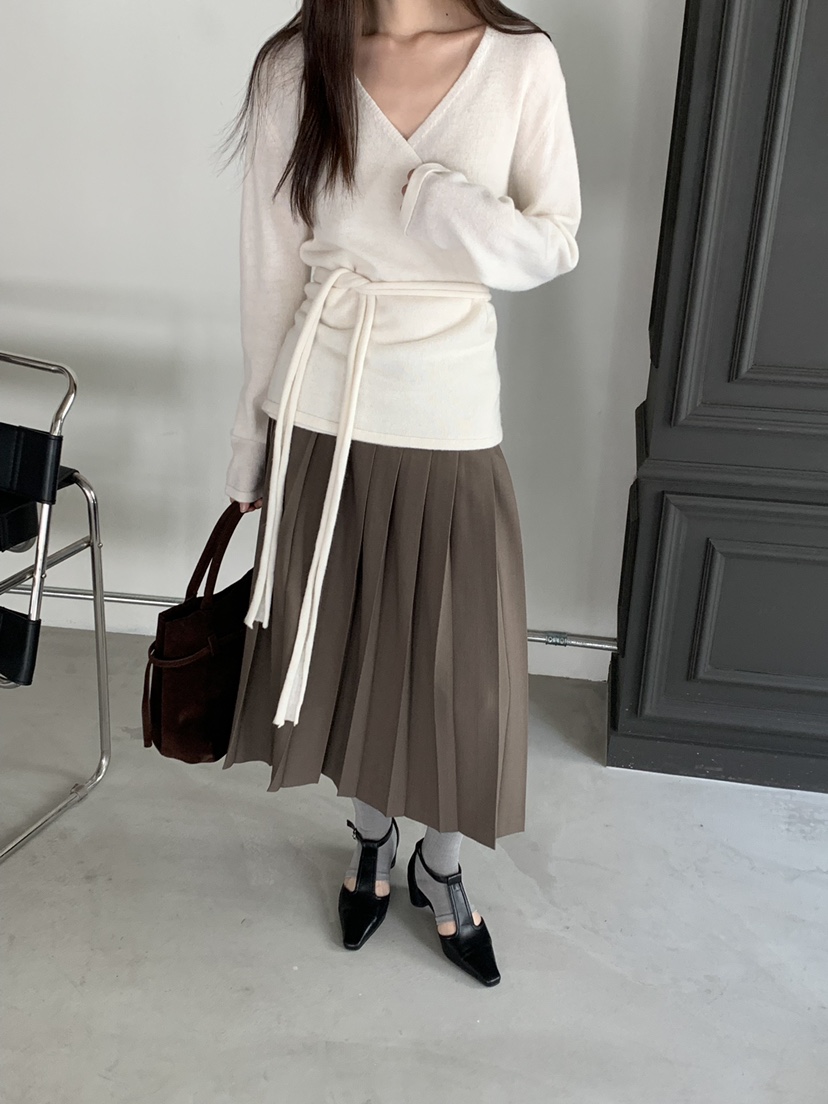 RIVER RAIN東大門㊣實拍女士新品職業25秋冬休閑人氣真品長裙RIVER RAIN長裙